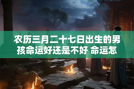 农历三月二十七日出生的男孩命运好还是不好 命运怎么样