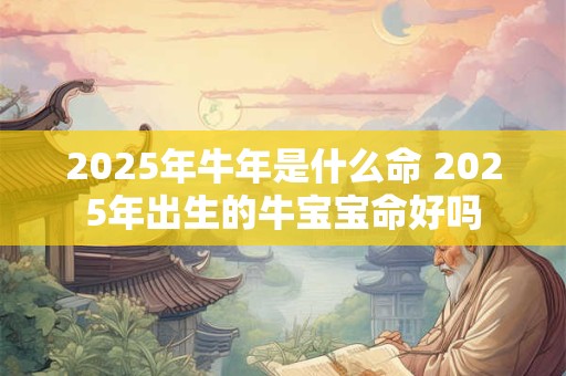 2025年牛年是什么命 2025年出生的牛宝宝命好吗
