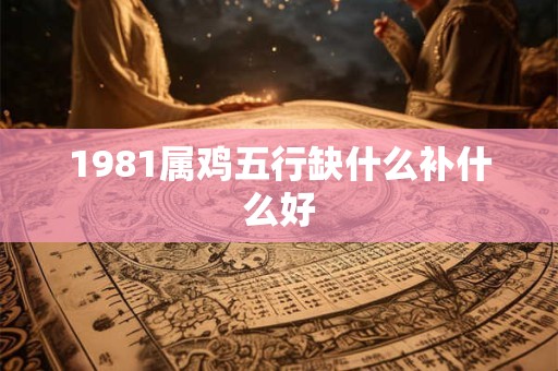 1981属鸡五行缺什么补什么好