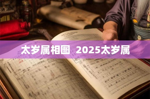 太岁属相图  2025太岁属