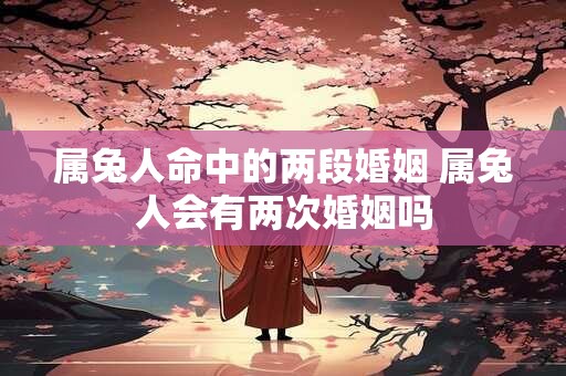属兔人命中的两段婚姻 属兔人会有两次婚姻吗