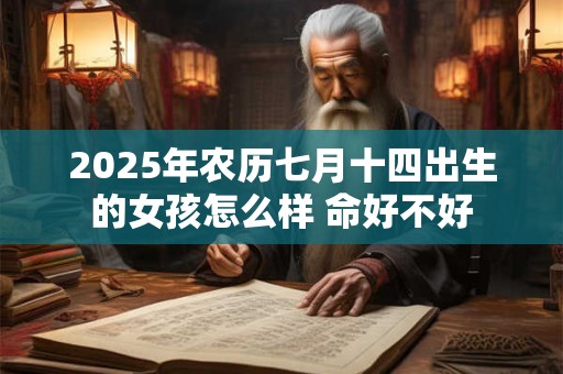 2025年农历七月十四出生的女孩怎么样 命好不好