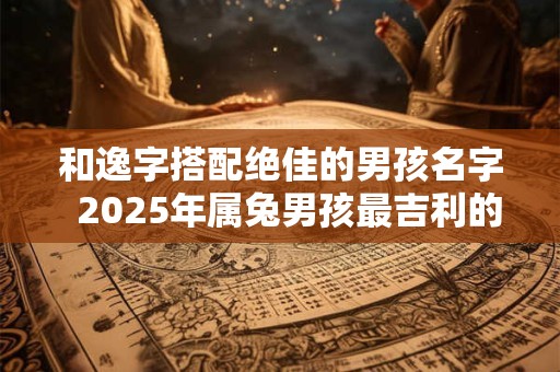和逸字搭配绝佳的男孩名字  2025年属兔男孩最吉利的名字