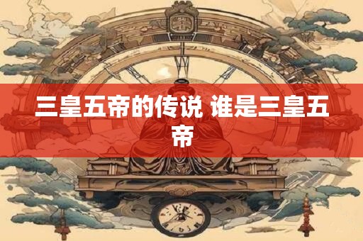 三皇五帝的传说 谁是三皇五帝