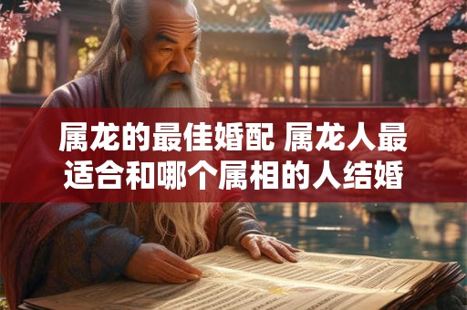 属龙的最佳婚配 属龙人最适合和哪个属相的人结婚