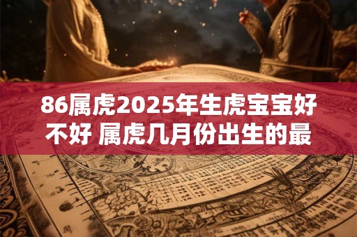 86属虎2026年生虎宝宝好不好 属虎几月份出生的最好最旺 86属虎2026年生虎宝宝好不好 属虎几月份出生的最好最旺