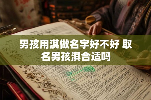 男孩用淇做名字好不好 取名男孩淇合适吗