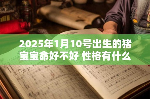 2025年1月10号出生的猪宝宝命好不好 性格有什么特点