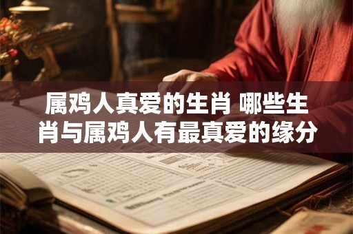属鸡人真爱的生肖 哪些生肖与属鸡人有最真爱的缘分