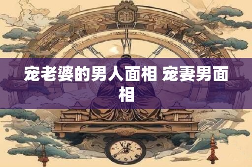 宠老婆的男人面相 宠妻男面相