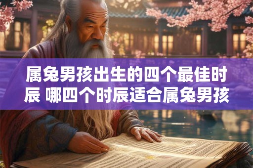 属兔男孩出生的四个最佳时辰 哪四个时辰适合属兔男孩出生