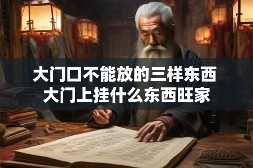 大门口不能放的三样东西 大门上挂什么东西旺家