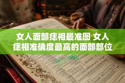 女人面部痣相最准图 女人痣相准确度最高的面部部位
