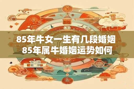 85年牛女一生有几段婚姻 85年属牛婚姻运势如何