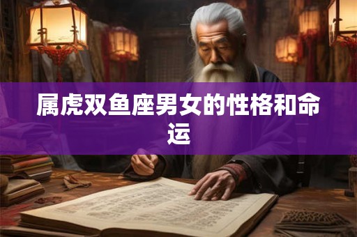 属虎双鱼座男女的性格和命运