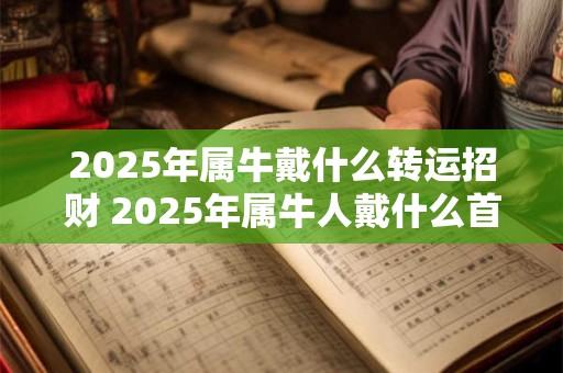 2025年属牛戴什么转运招财 2025年属牛人戴什么首饰好