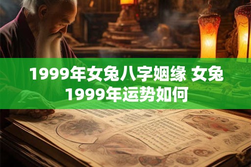 1999年女兔八字姻缘 女兔1999年运势如何