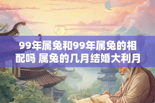 99年属兔和99年属兔的相配吗 属兔的几月结婚大利月
