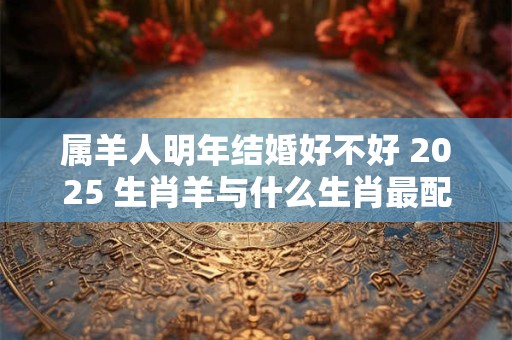 属羊人明年结婚好不好 2025 生肖羊与什么生肖最配