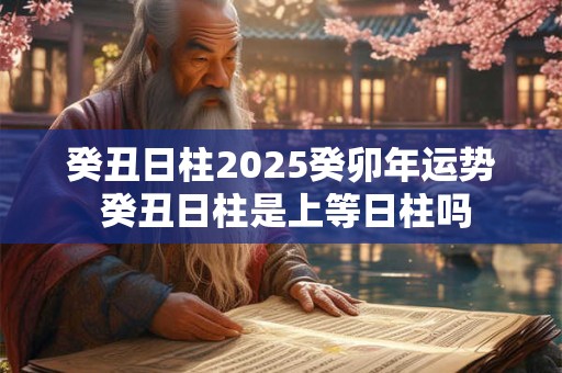 癸丑日柱2025癸卯年运势 癸丑日柱是上等日柱吗