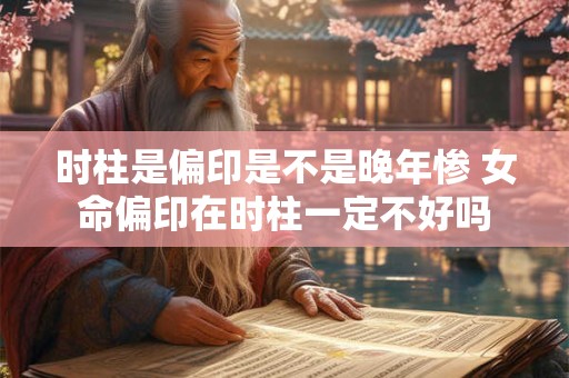 时柱是偏印是不是晚年惨 女命偏印在时柱一定不好吗