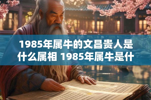 1985年属牛的文昌贵人是什么属相 1985年属牛是什么命 1985年属牛的文昌贵人是什么属相 1985年属牛是什么命
