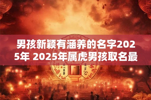 男孩新颖有涵养的名字2025年 2025年属虎男孩取名最佳字