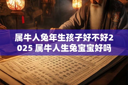 属牛人兔年生孩子好不好2025 属牛人生兔宝宝好吗