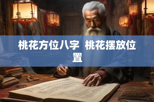 桃花方位八字  桃花摆放位置