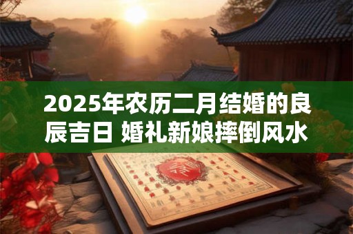 2025年农历二月结婚的良辰吉日 婚礼新娘摔倒风水说法