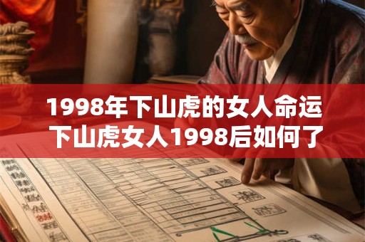 1998年下山虎的女人命运 下山虎女人1998后如何了