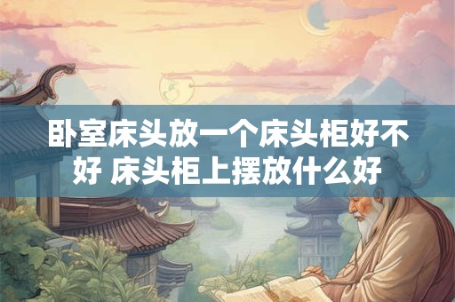 卧室床头放一个床头柜好不好 床头柜上摆放什么好 卧室床头放一个床头柜好不好 床头柜上摆放什么好
