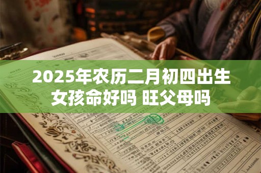 2025年农历二月初四出生女孩命好吗 旺父母吗