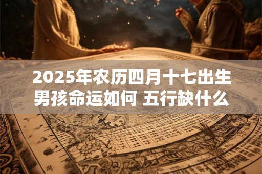 2025年农历四月十七出生男孩命运如何 五行缺什么