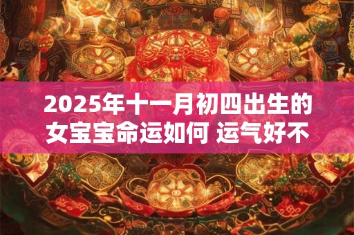 2025年十一月初四出生的女宝宝命运如何 运气好不好
