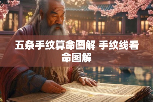 五条手纹算命图解 手纹线看命图解
