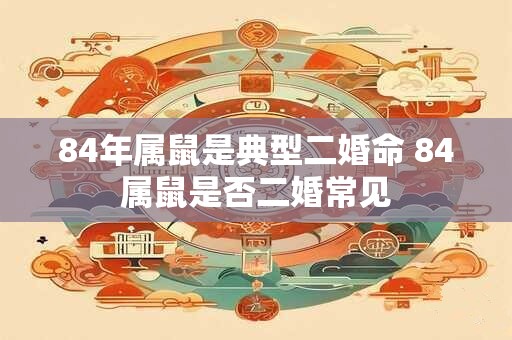 84年属鼠是典型二婚命 84属鼠是否二婚常见