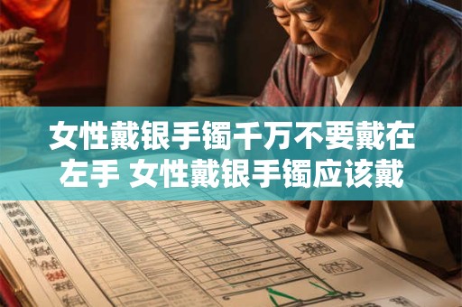 女性戴银手镯千万不要戴在左手 女性戴银手镯应该戴在哪只手