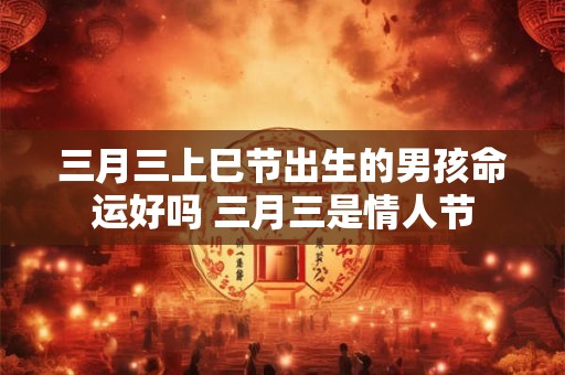 三月三上巳节出生的男孩命运好吗 三月三是情人节