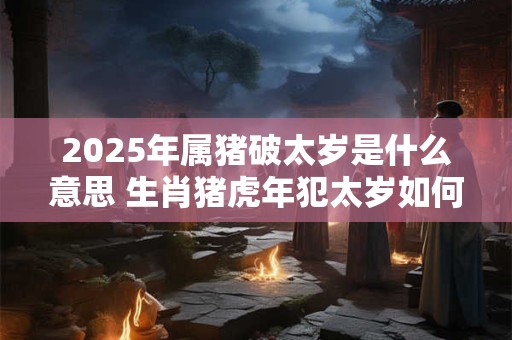 2025年属猪破太岁是什么意思 生肖猪虎年犯太岁如何化解