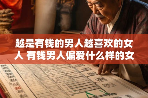 越是有钱的男人越喜欢的女人 有钱男人偏爱什么样的女人