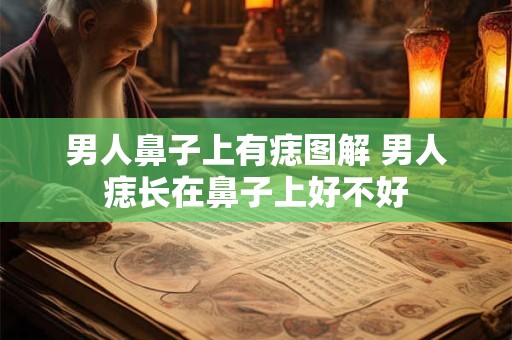 男人鼻子上有痣图解 男人痣长在鼻子上好不好