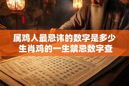 属鸡人最忌讳的数字是多少 生肖鸡的一生禁忌数字查询