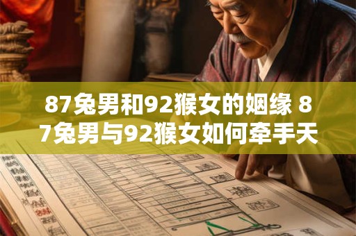 87兔男和92猴女的姻缘 87兔男与92猴女如何牵手天长地久