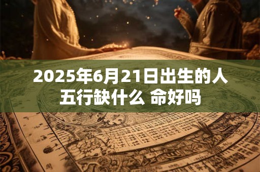 2025年6月21日出生的人五行缺什么 命好吗