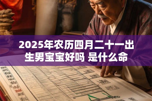 2025年农历四月二十一出生男宝宝好吗 是什么命