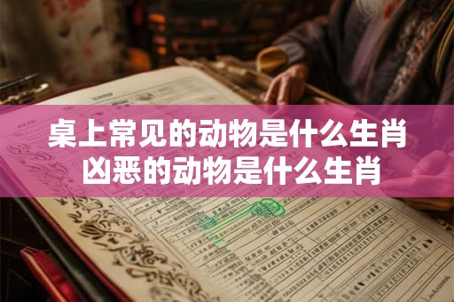 桌上常见的动物是什么生肖 凶恶的动物是什么生肖