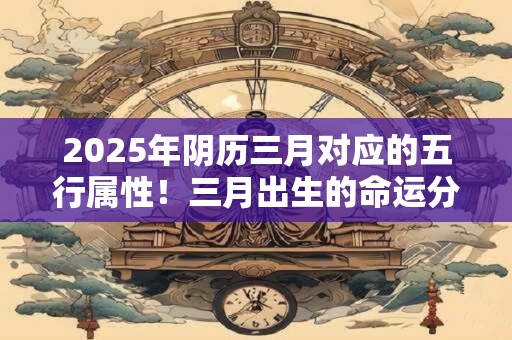 2025年阴历三月对应的五行属性！三月出生的命运分析