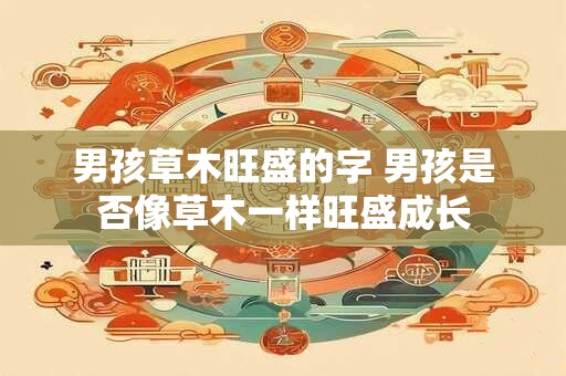 男孩草木旺盛的字 男孩是否像草木一样旺盛成长