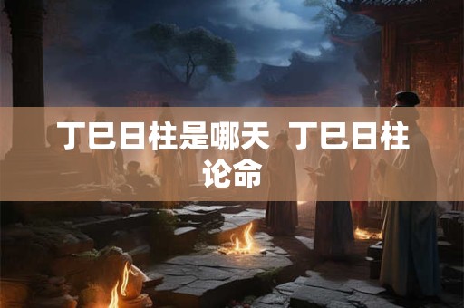 丁巳日柱是哪天  丁巳日柱论命